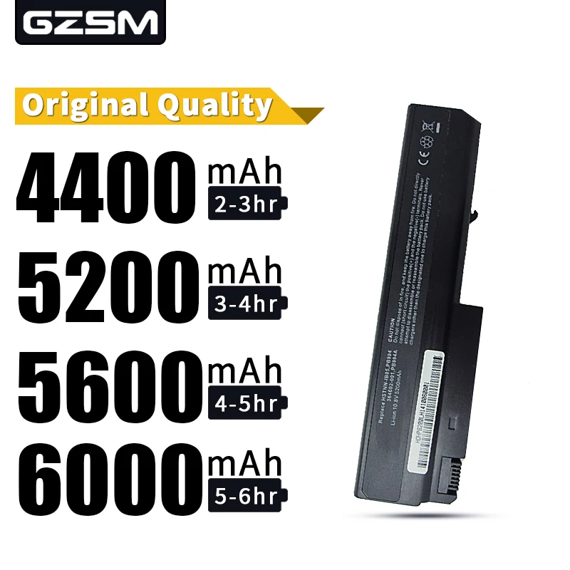 Аккумулятор HSW для ноутбука HP 6910P 6710S NC6100 NC6200 NX5100 NX6300 NC6120 NX6325 NX6120 NX6110 NC6400 NC6230 |