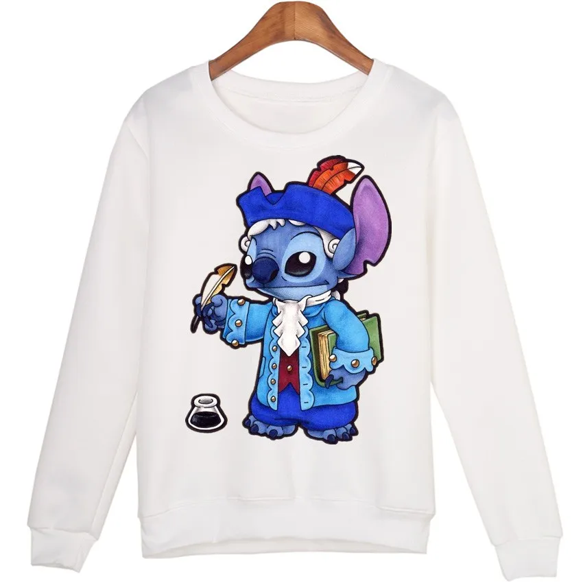 

YEMUSEED Women Sweatshirts Cartoon Print Sweatshirts Tops Fashion Sweatshirt WMH134