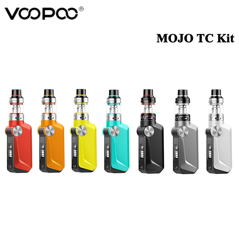 Оригинальный стартовый набор VOOPOO MOJO 88 Вт TC коробка мод Vape с 3 5 мл Uforce Subohm танк