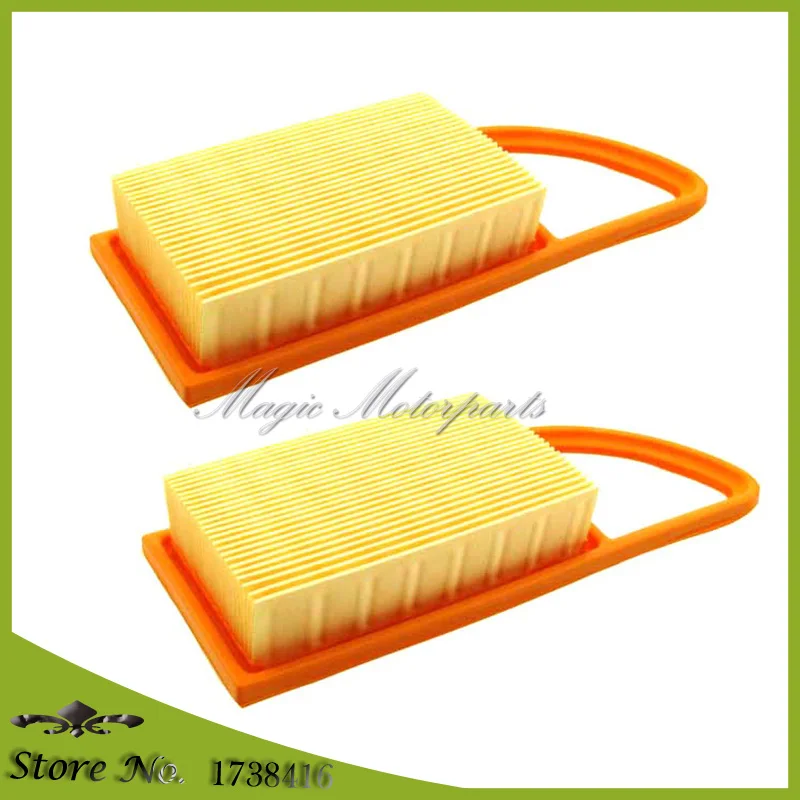 2 шт. воздушный фильтр для Stihl воздуходувки 4282-141-0300 4282-141-0300B BR 500 550 600 BR500 BR550 BR600 |
