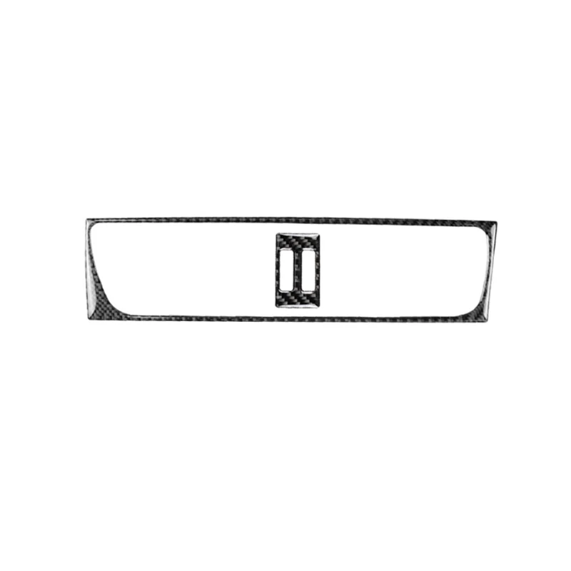 Part A-B RHD Для Audi A4 B8 2009 2010 2011 2012 2013 углеродного волокна средняя консоль, устанавливаемое на вентиляционное отверстие в салоне автомобиля розетка накладка - Название цвета: Part A-B RHD