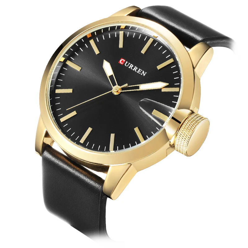 Оригинальные CURREN Роскошные Брендовые мужские часы водонепроницаемые аналоговые