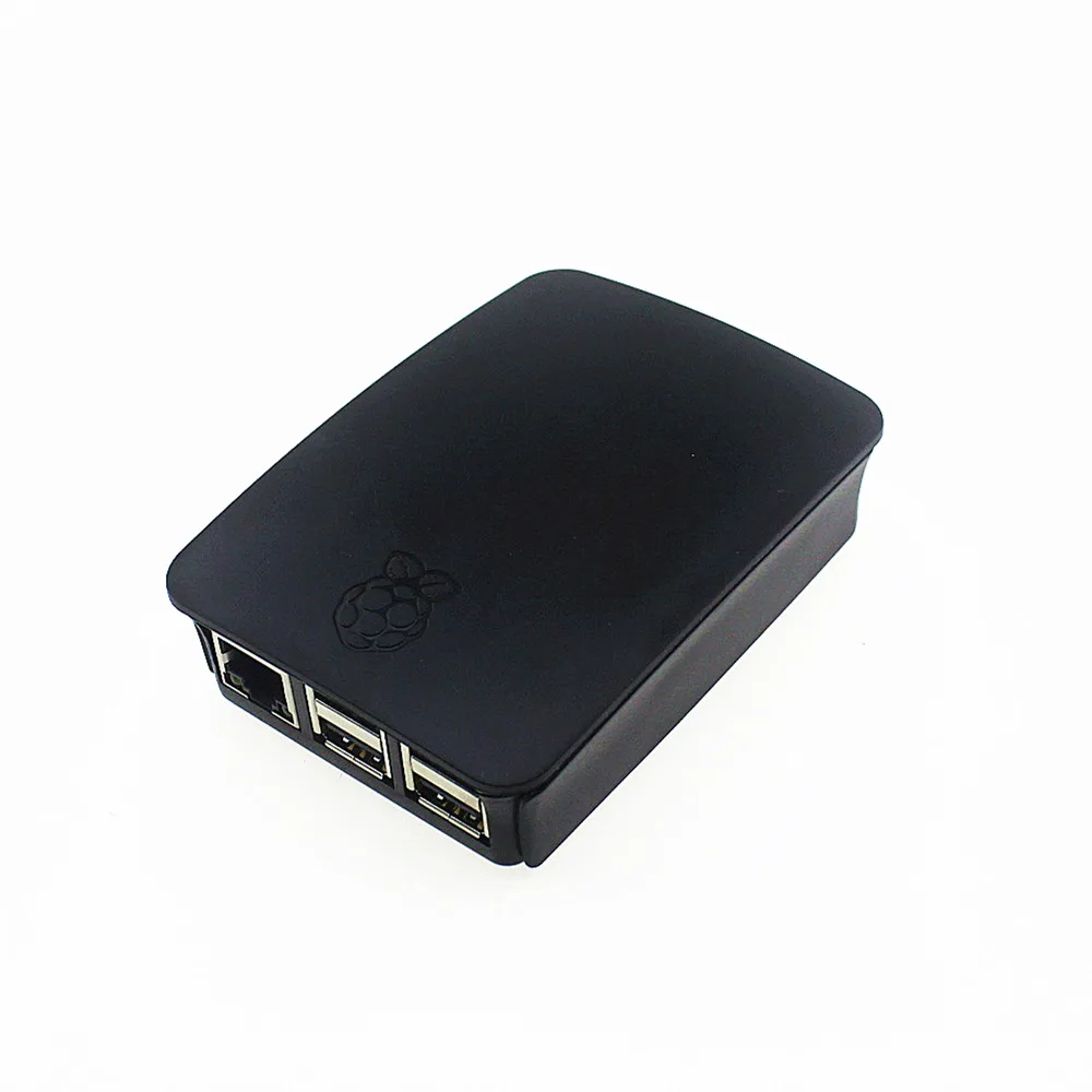 Последний Raspberry Pi 3 Официальный чехол Черный ABS Профессиональный Корпус коробка