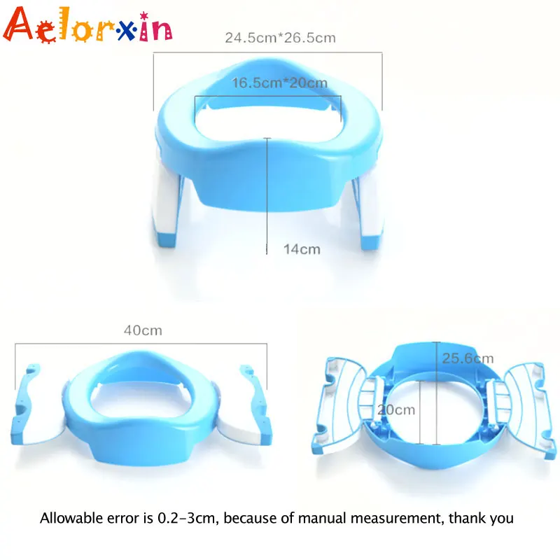 Portable Baby Potchildren's Toilet Travel/car Baby Toilet Folding Children's Toilet Training Seat Pot For Kids Baby Toilet