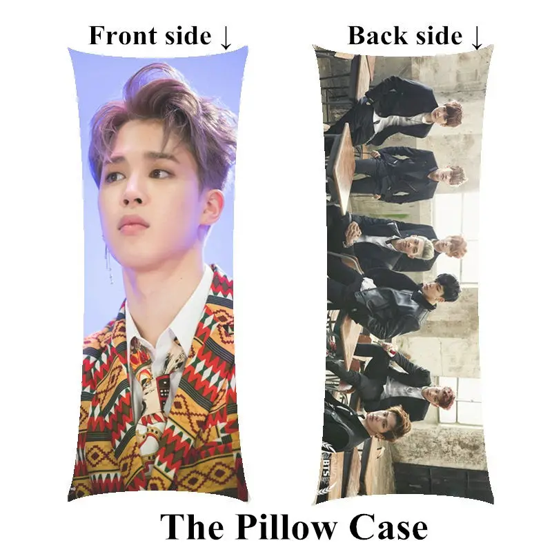 PillowCase Bangtan мальчики длинная наволочка kpop Jimin домашняя девушка только тело наволочка на заказ - Цвет: PillowCase