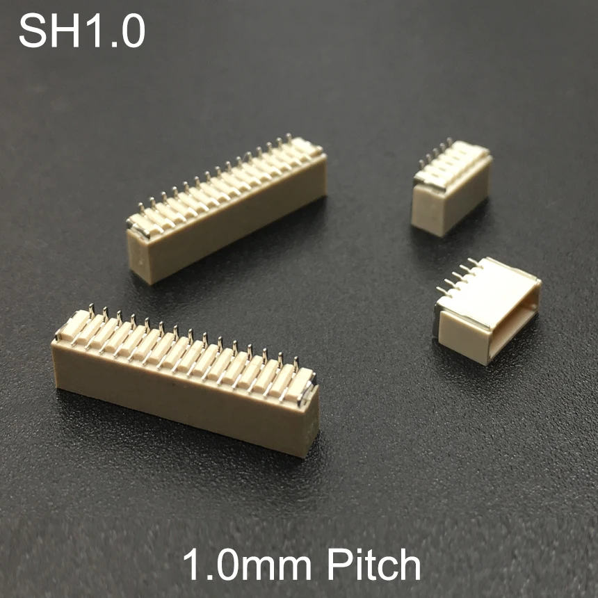 SH1.0 1 0 мм шаг 2P 3P 4P 5P 6P 7P 8P 9P 10P контакты Однорядный горизонтальный патч SMD SMT