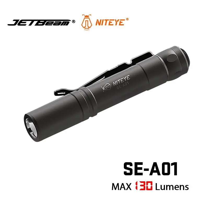 Маленький фонарик JETBeam se a01 Cree XP G Макс 130 люмен 409cd тактический переключатель tailcap