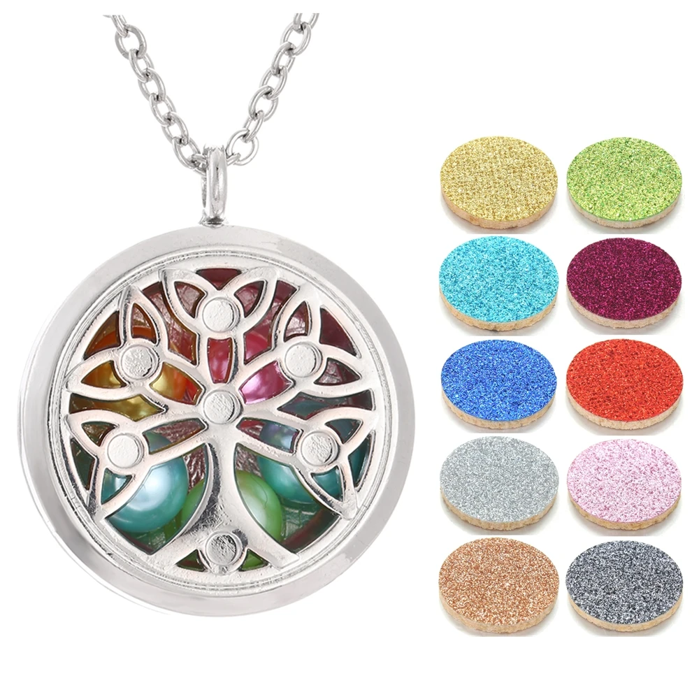 Дерево жизни жемчужная клетка медальон кулон ожерелье живой памятный подвесной