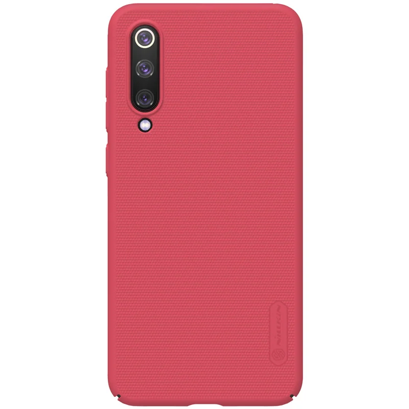 Красный Xiaomi mi 9 SE чехол Nillkin Super Frosted Shield Had задняя крышка Ультратонкий чехол для телефона для Xiaomi mi 9 mi 9 SE Nilkin матовый чехол - Цвет: Красный