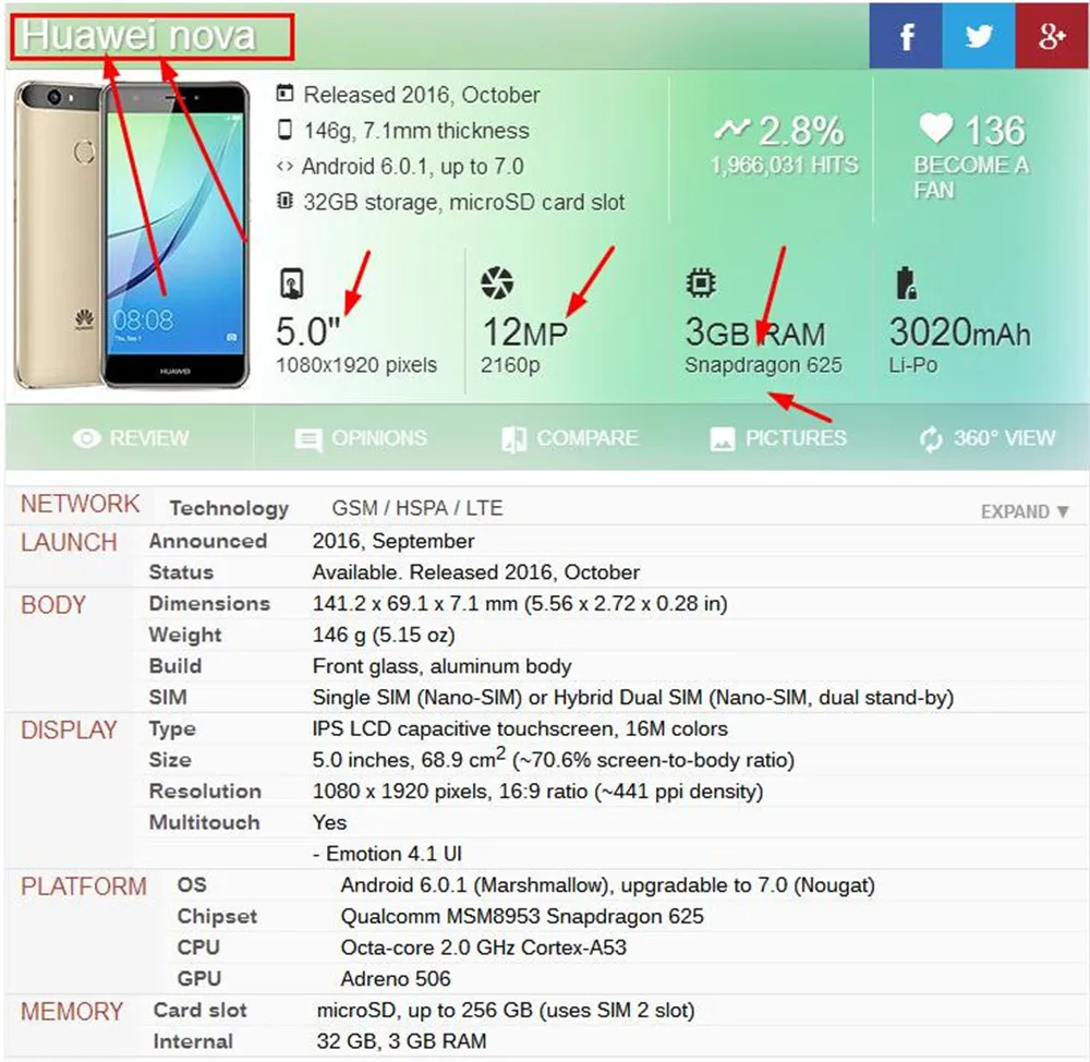 Huawei Nova CAZ-AL10 CAN-L13 CAN-L03 5,0 дюймов ЖК-дисплей дисплей Экран планшета Ассамблеи 10 сенсорный олеофобное покрытие рамки инструменты