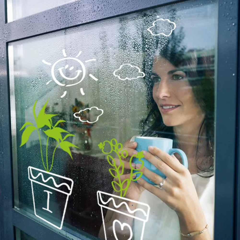 Наклейки растение бонсайская роспись искусство водонепроницаемый задний план