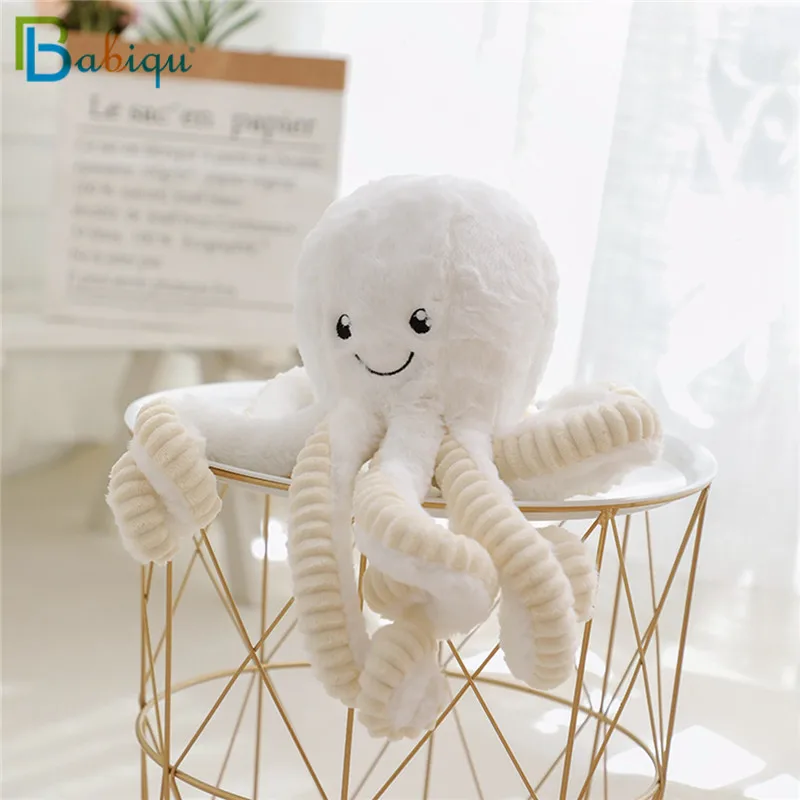 1PC 40-80cm Cute Octopus Plush Toy Octopus Whale Dolls & Stuffed Toys Plush Sea Animal Toys For Children Kids Xmas Gift images - 6