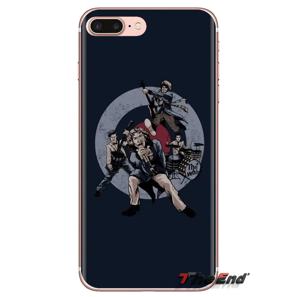 Soft Transparent Shell Covers For Xiaomi Redmi 4A S2 Note 3 3S 4 4X 5 Plus 6 7 6A Pro Pocophone F1 The Who Classic Rock Band |