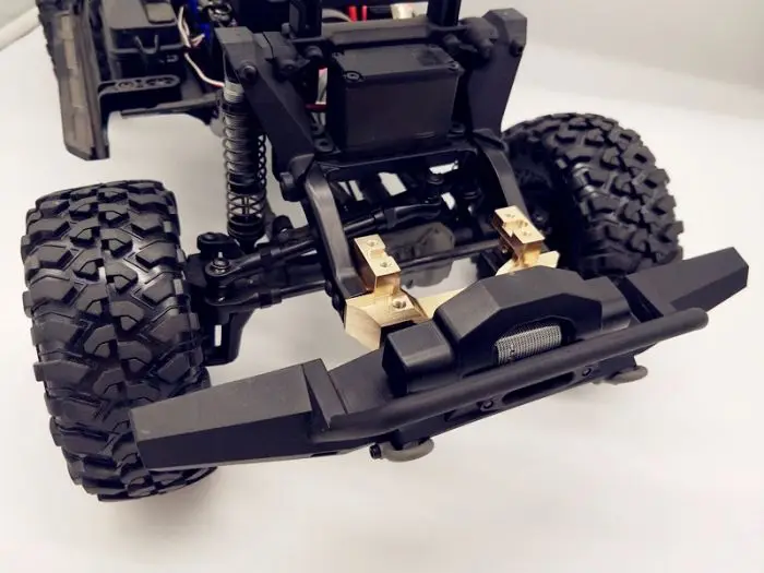 Держатель переднего бампера для Traxxas Золотое сервоприводное крепление 1/10 RC