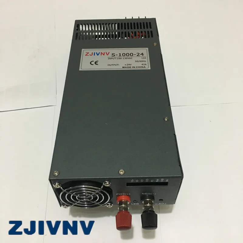 Низкая цена S-1000-48 мощный 48 В 1000 Вт 20 А трансформатор ac-dc источник питания вход 110