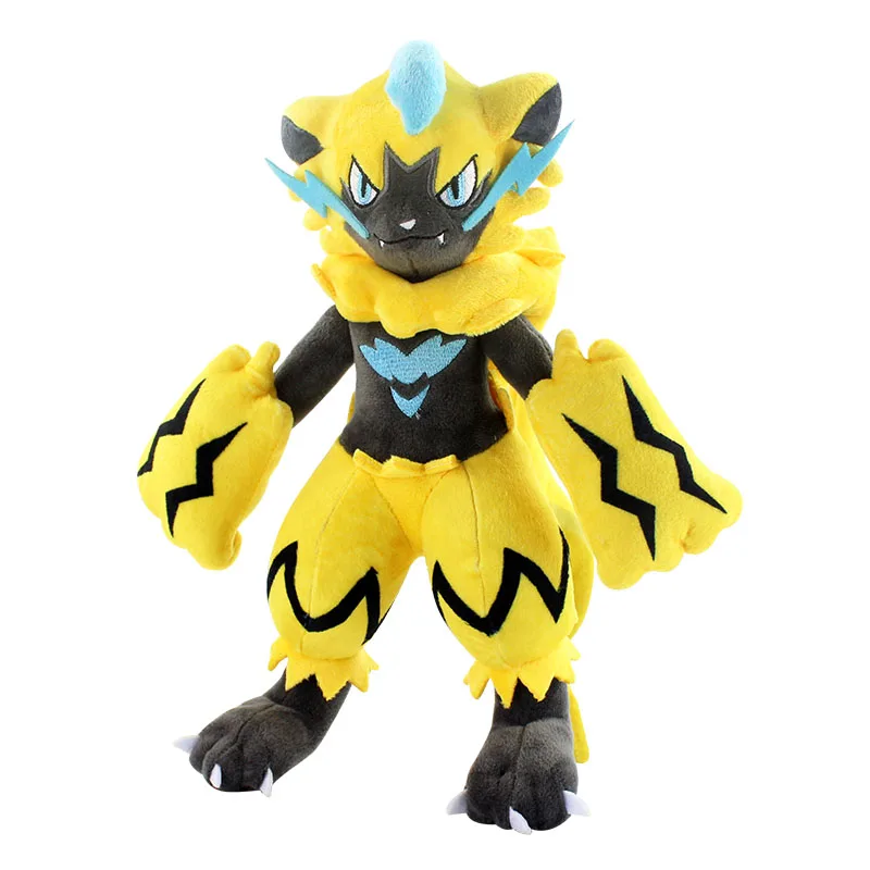 Большой размер 1" 28 см Zeraora плюшевые мягкие игрушки для Детские игрушки Детские куклы Горячие игрушки с биркой