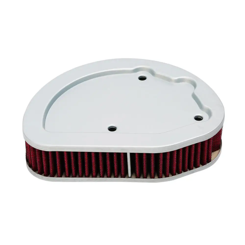 Алюминиевый Воздухоочиститель для мотоцикла впускной фильтр Harley Touring Road Electra Glide