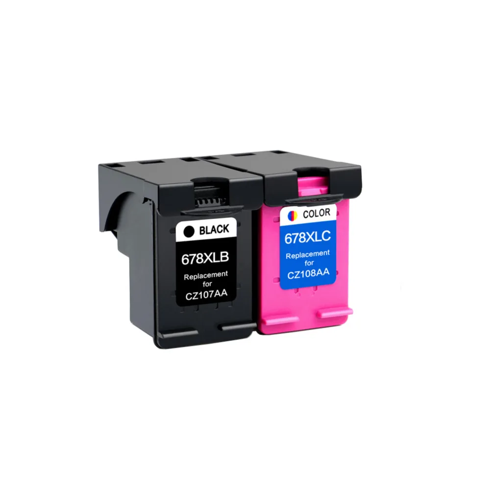 YLC 1 комплект 678 XL совместимые картриджи с чернилами для HP Deskjet 2515 3515 1018 1518 2548 3548 4518