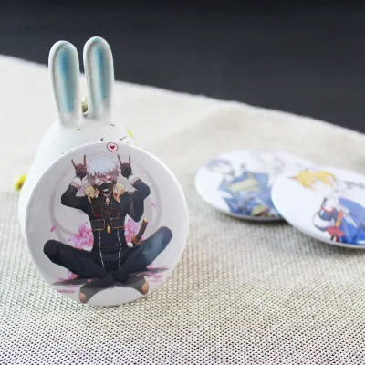 12 видов Touken Ranbu онлайн фигурка модель брошь заколки круглые Жесть значок для