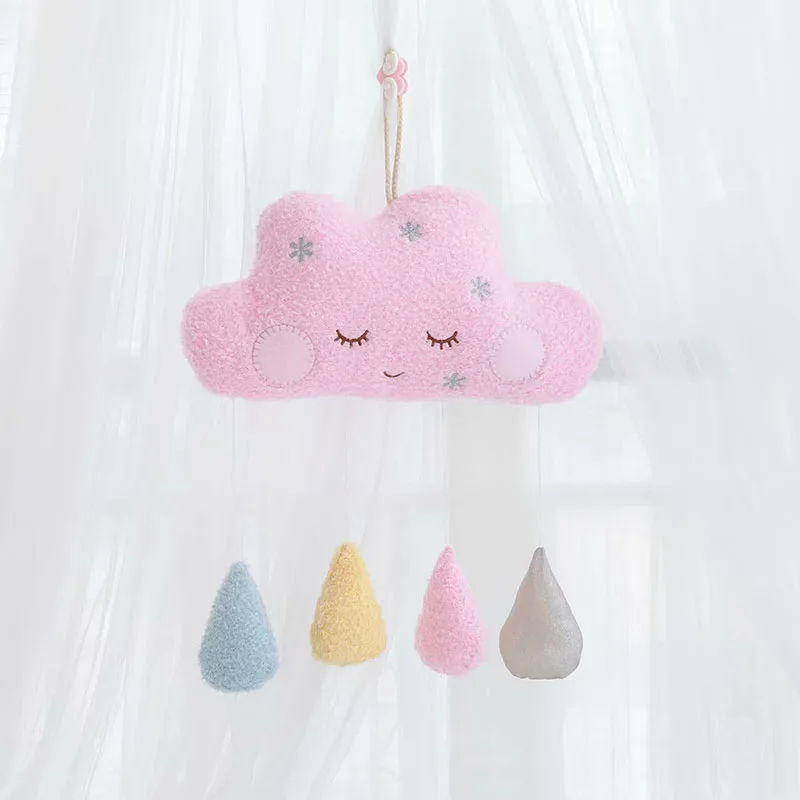 cloud pink Облако Луна плюшевая игрушка для декорации дома аксессуары Подушка Kawaii плюшевое облако Луна для детей подарок на день рождения - Цвет: cloud pink