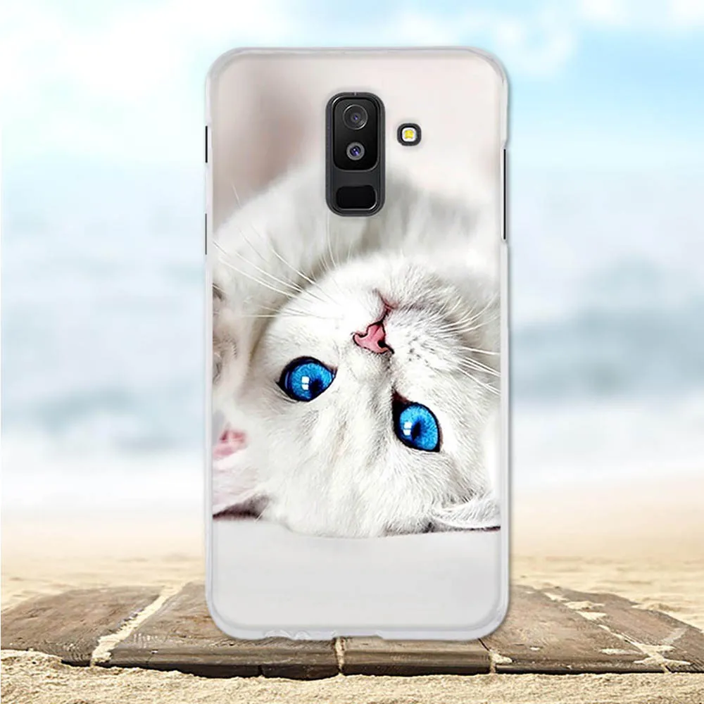 Чехол для Samsung Galaxy A6 Plus 2018 силиконовый чехол A9 Star Lite 3D с цветами чехлы телефонов |