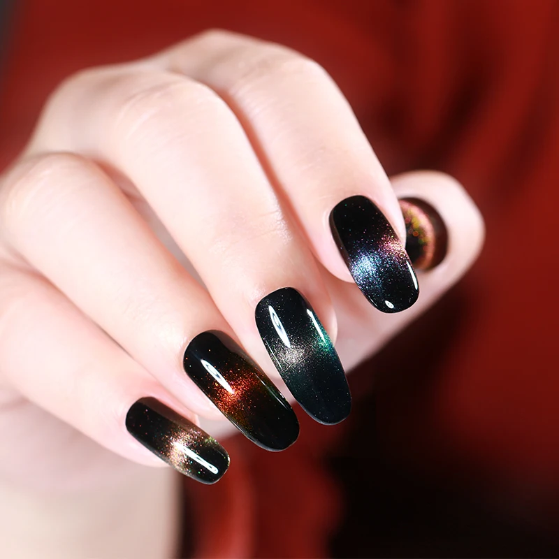 BORN PRETTY Chameleon Magnetic Nail Gel Polish 5ml Soak Off Manicuring UV Magnet Stick Needed | Красота и здоровье