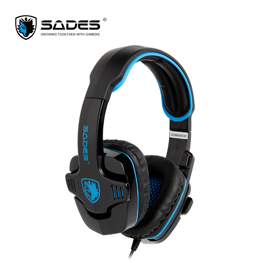 SADES WOLFANG игровая гарнитура USB Gamer наушники Виртуальный 7 1 объемный звук для