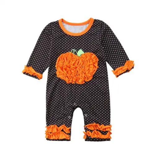 Emmababy Хэллоуин новорожденных для маленьких девочек мальчик кружева с длинными