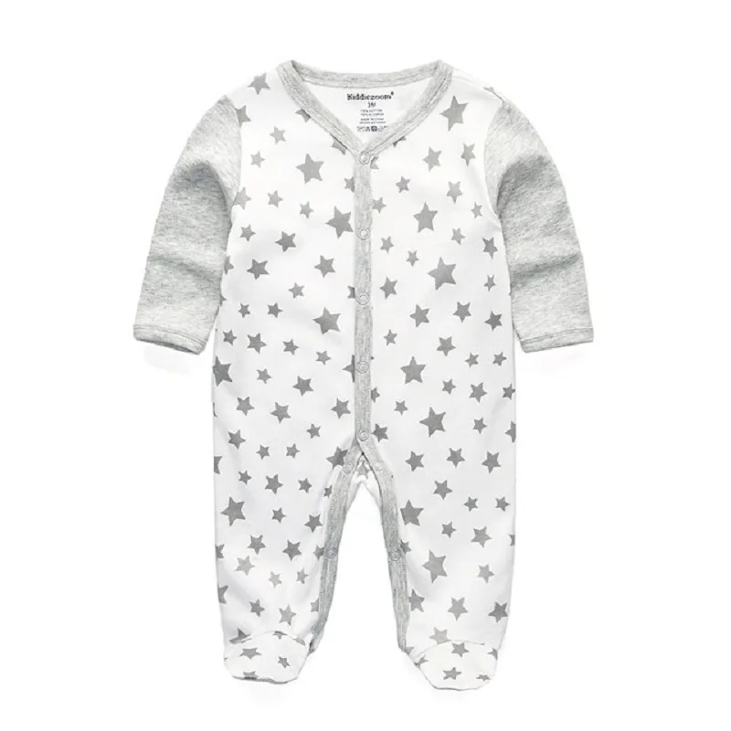 baby Romper 1104 Детский комбинезон для новорожденных мальчиков, Roupa, Одежда для новорожденных девочек, мягкие хлопковые пижамы-комбинезоны с длинными рукавами, детские комбинезоны, костюмы для младенцев - Цвет: baby Romper 1104