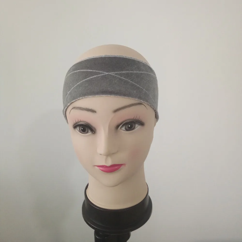 Ручная работа Нескользящая лента для парика удерживает парик шляпу или шарф с