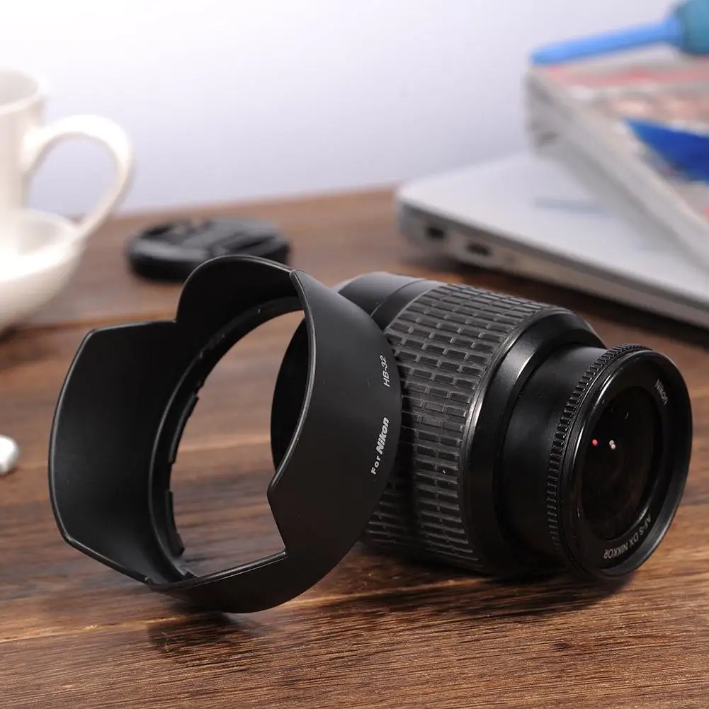 Байонетная бленда для цифровой зеркальной камеры Nikon D90 D5200 D7000 D7100 D5100 18 105 мм 140
