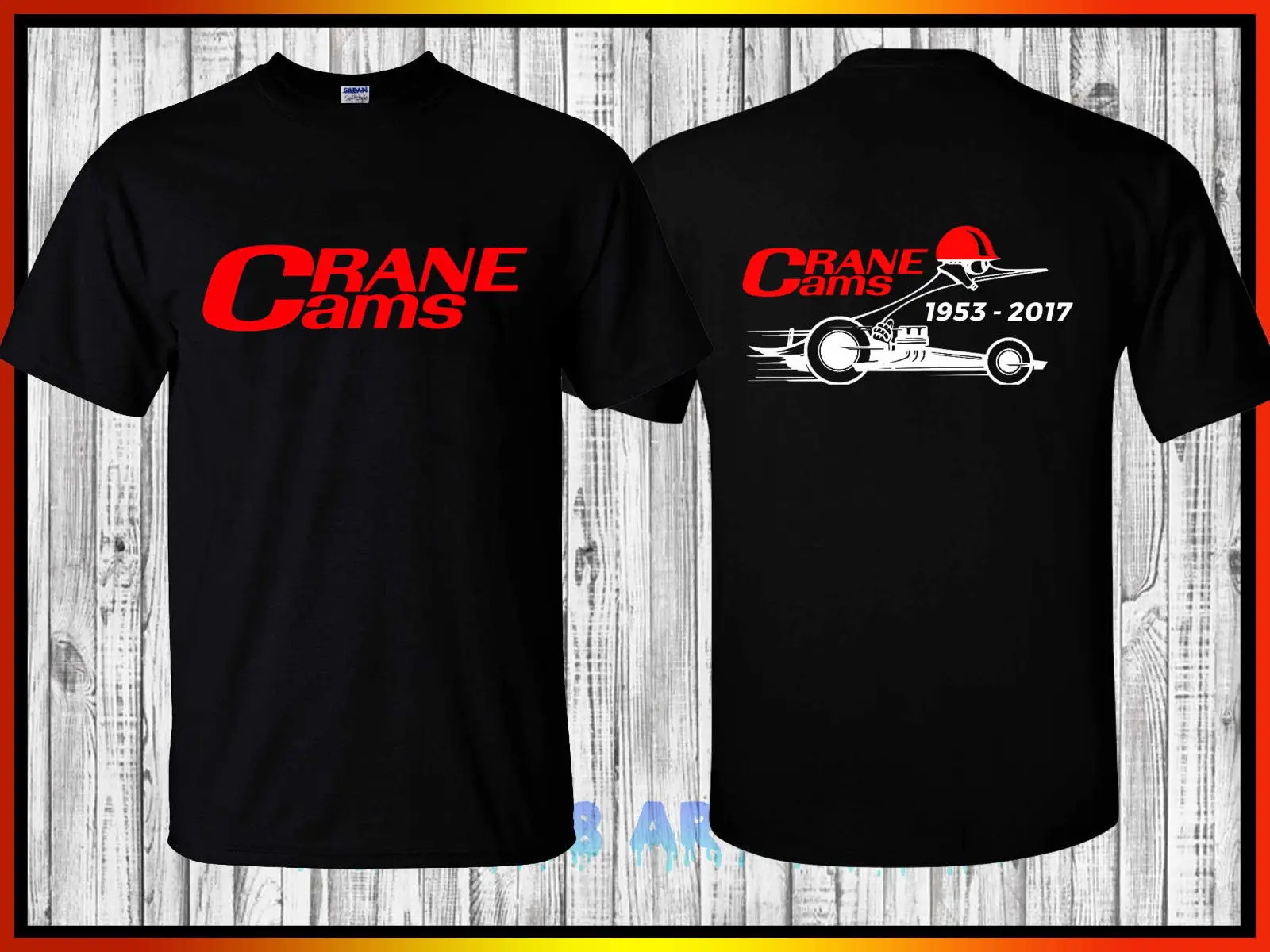 

Fashion 2019 Top Tee Mens Crane Retro Racer Vintage Hot Rod Hallandale T-SHIRT TEE SHIRT Print T Shirt