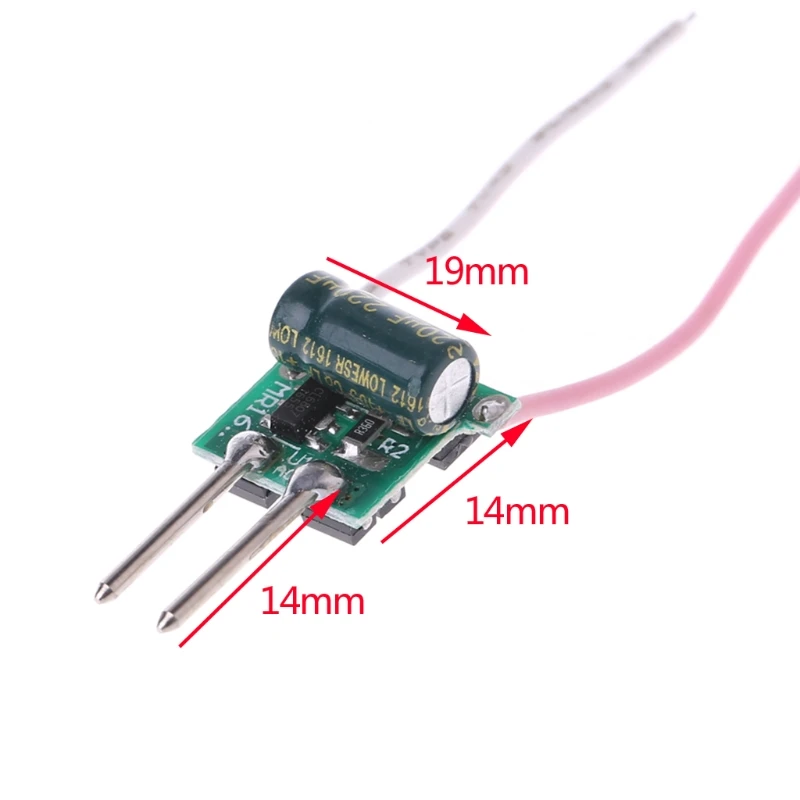 2018 1-3 Вт MR16 низковольтный источник питания светодиодный