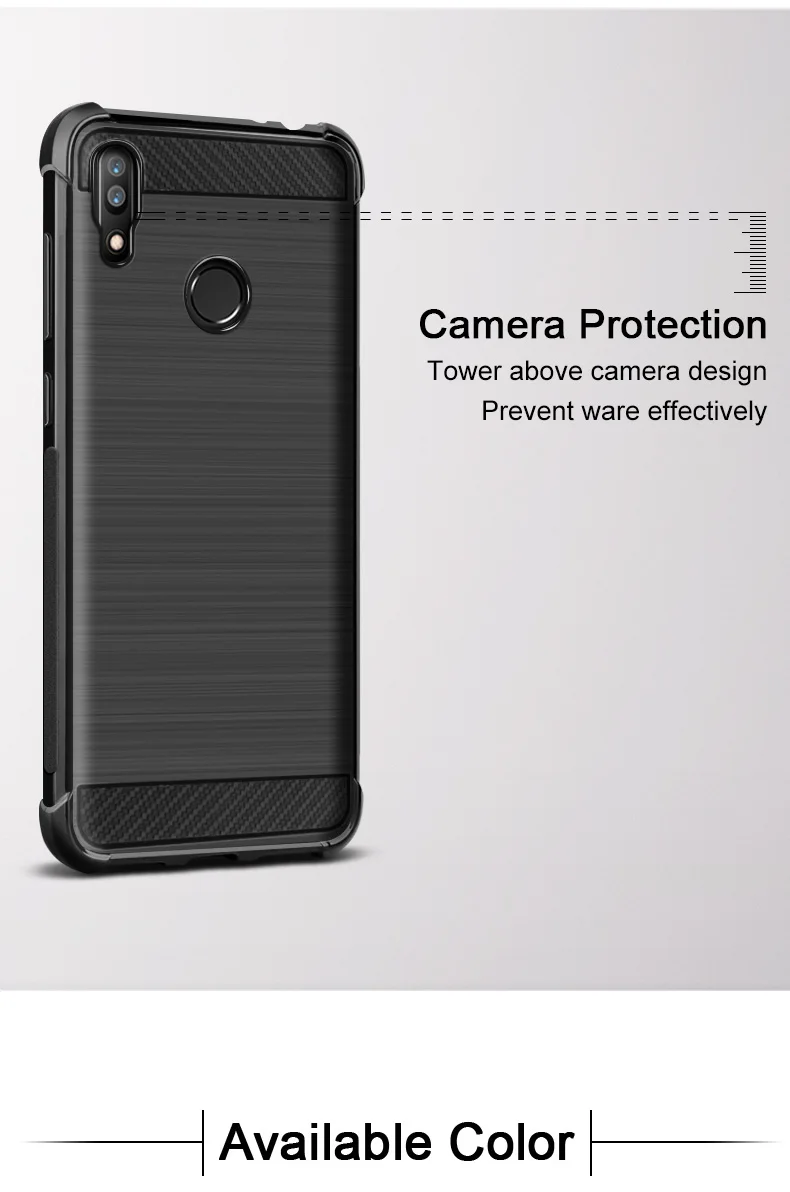 Imak Чехол из углеродного волокна для Asus Zenfone Max M2 ZB633KL мягкий чехол из термополиуретана и силикона для Asus Zenfone Max M2 ZB633KL M 2 с подушками безопасности