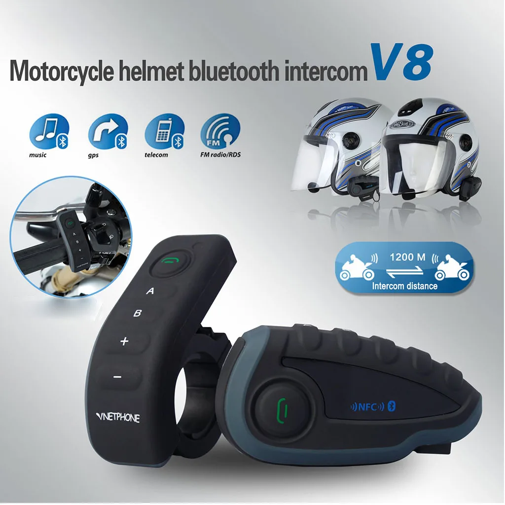 NFC MP3 Moto домофон с дистанционным управлением мотоциклетный шлем велосипедный