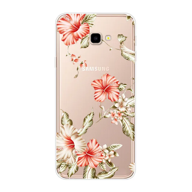 24 B для samsung J4 Plus чехол 6,0 ''силиконовый чехол с принтом для samsung Galaxy J4 Plus чехол J4Plus J415 J 4 4J Мягкий ТПУ - Цвет: 24