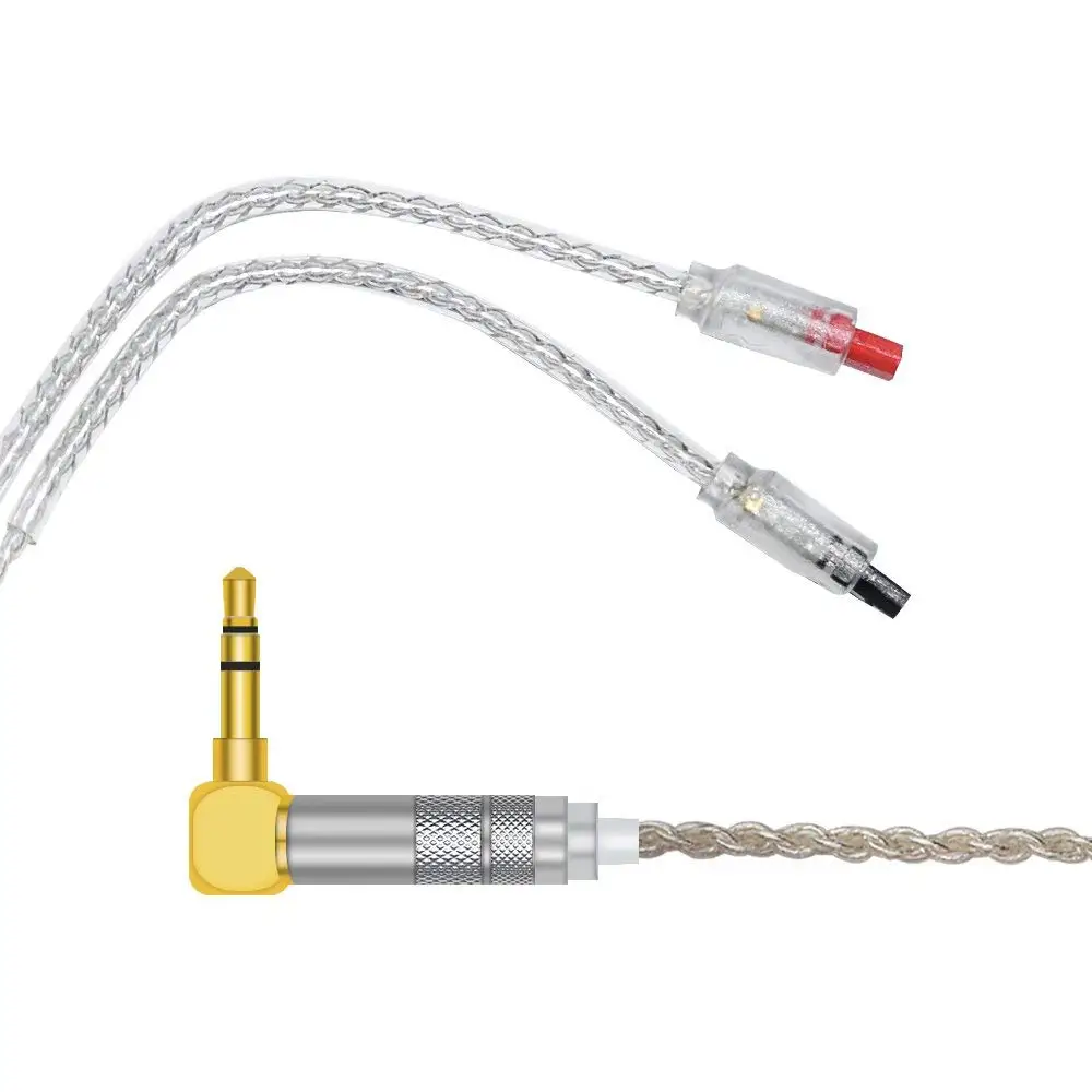 7N OCC посеребренный обновленный аудио кабель для наушников Audio-Technica ATH-IM50 IM70 IM01 IM02 IM03 IM04