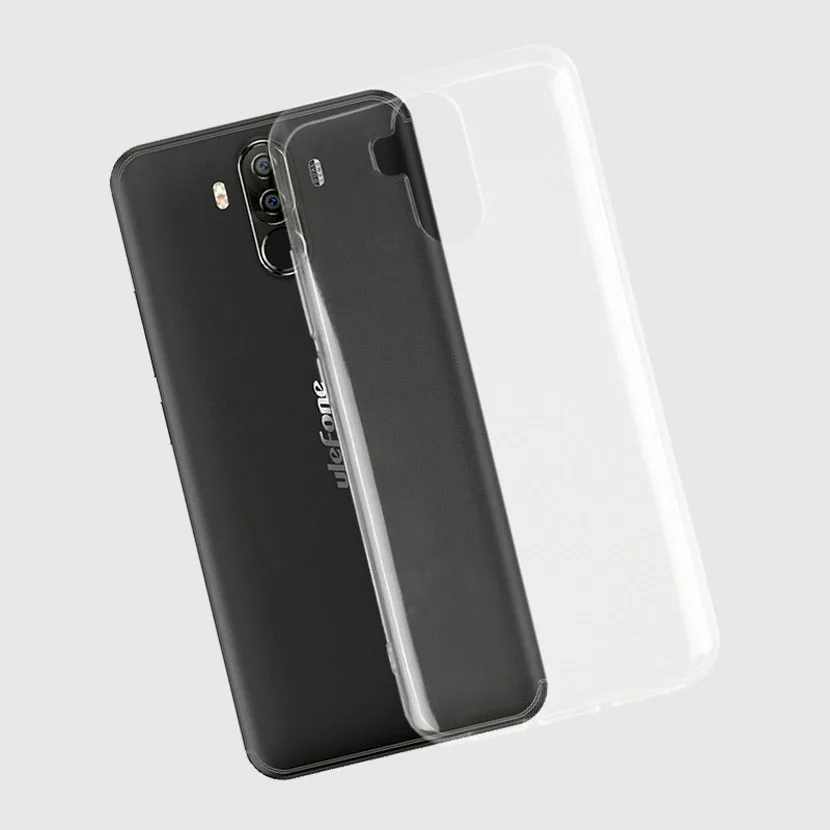 Для Ulefone power 3 силиконовый чехол 6 0 &quotУльтратонкий Мягкий ТПУ прозрачный для