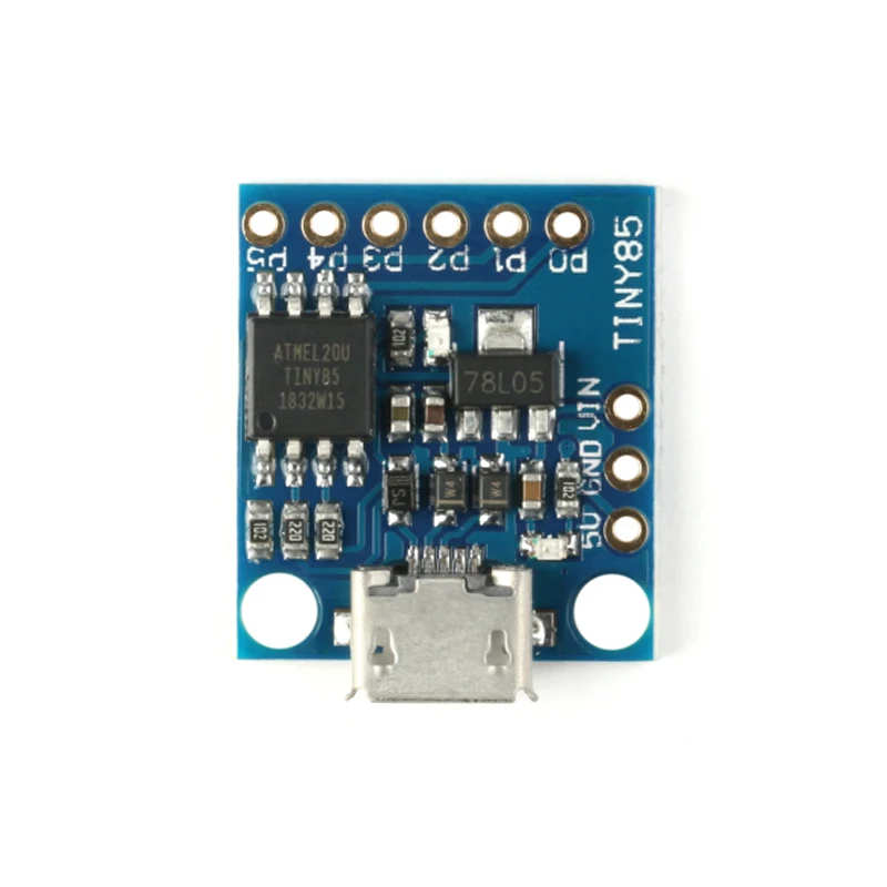 5 шт. Digispark Kickstarter Micro макетная плата ATTINY85 модуль Usb разъем для Arduino светодиодный