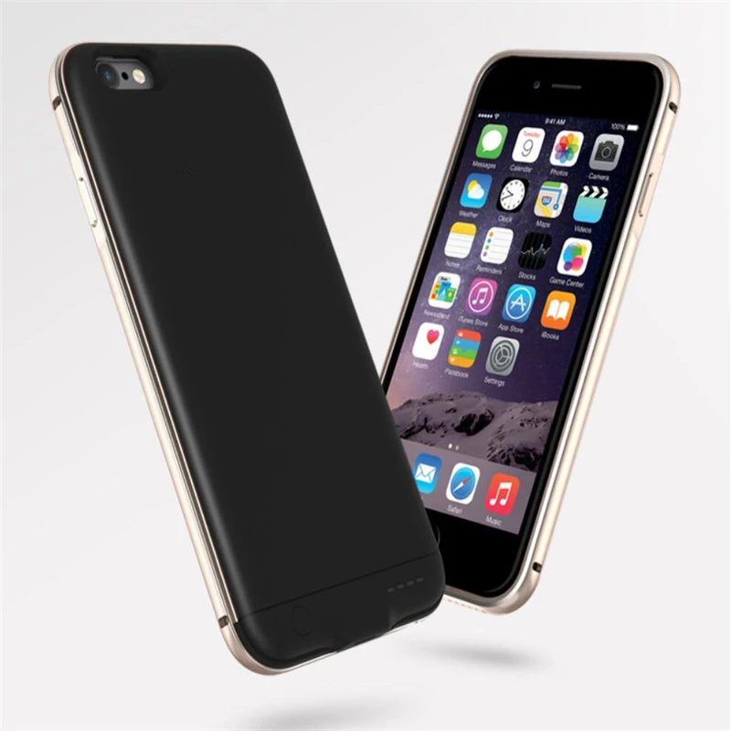 Для iphone 6 S Чехол для батареи супер ультра-тонкий резервный чехол зарядного