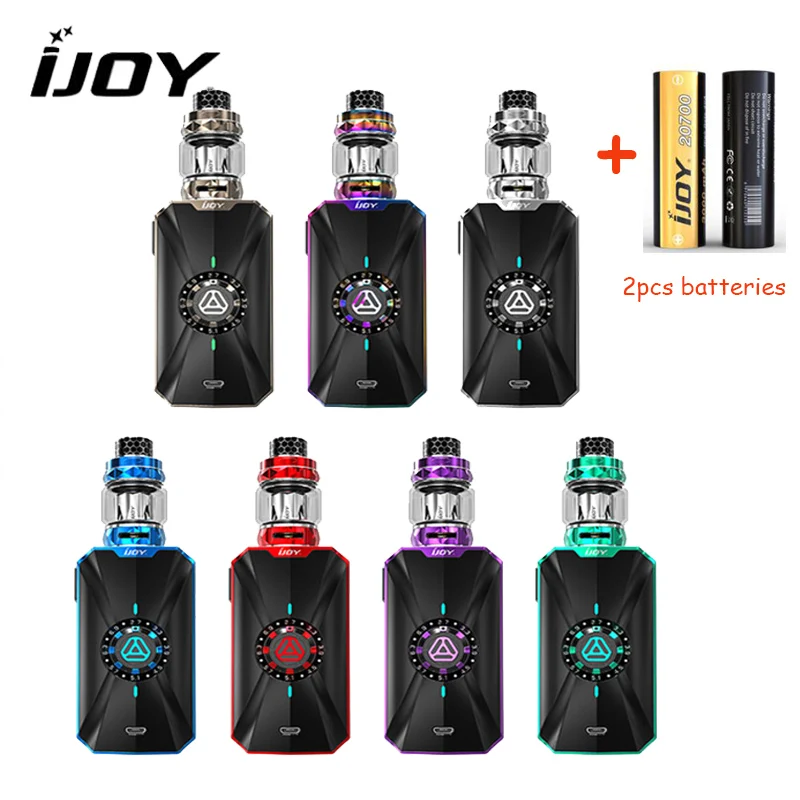 Оригинал IJOY Zenith 3 комплект 360 Вт коробка мод Vape с алмазным Subohm бак подходит для