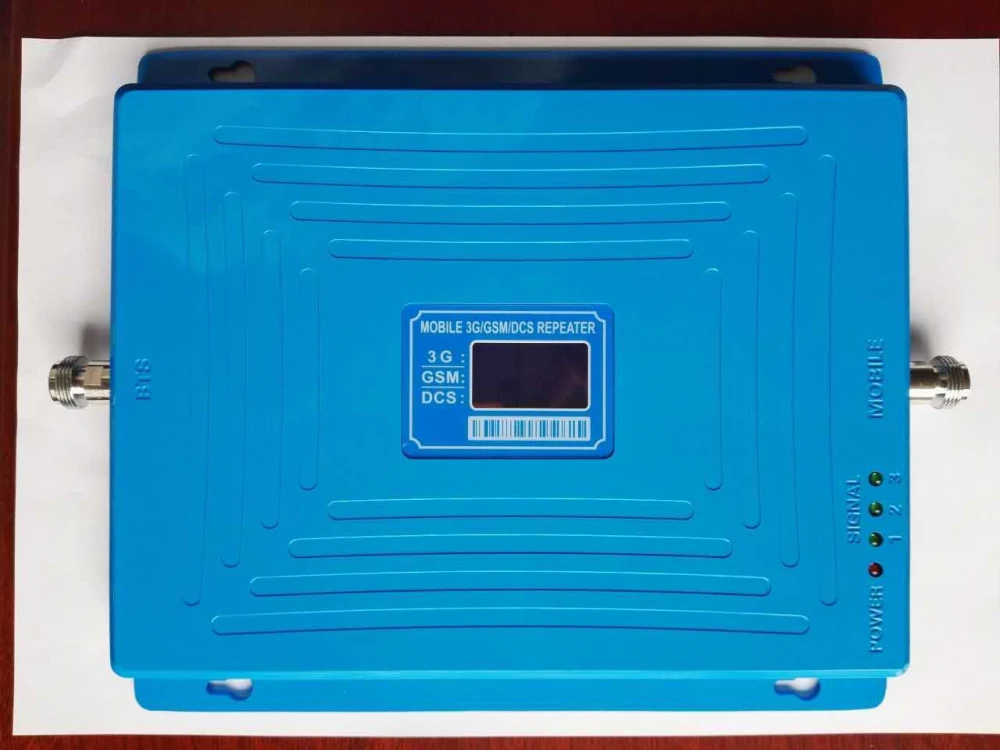Трехдиапазонный усилитель 2g 3g 4g LTE сигнала 900 1800 2100 MHz GSM DCS WCDMA мобильного телефона