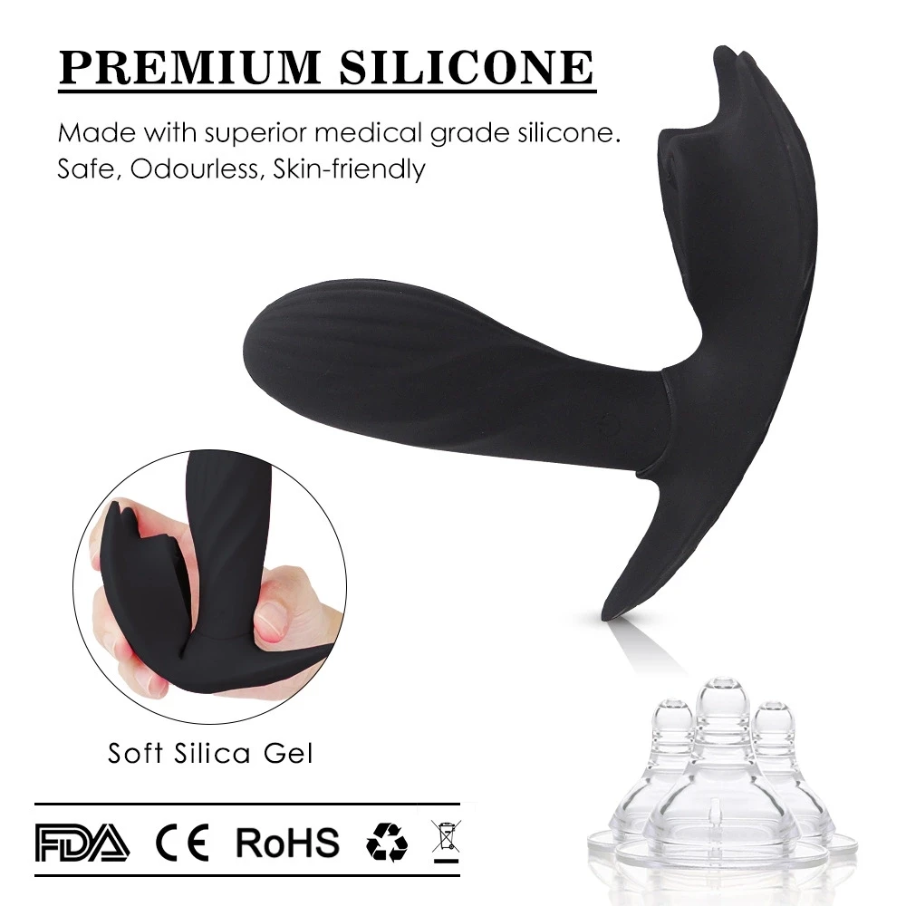 Вибратор на присосках для клитора женщин Минет ремешок языка фаллоимитатор