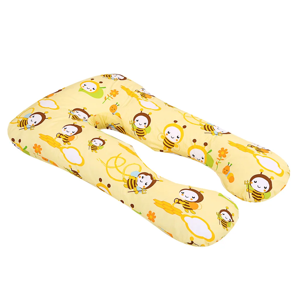 Yellow Многофункциональная Подушка для беременных, подушка для сна для беременных женщин, постельные принадлежности для всего тела, u-образная Подушка для беременных, подушка для ухода за здоровьем, для дома - Цвет: Yellow