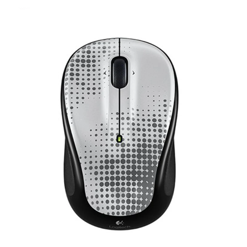 Logitech M325 Беспроводная игровая мышь с нано-приемником 1000 dpi оптическая Ergonimic для Mac OS/Windows Поддержка агентства проверка