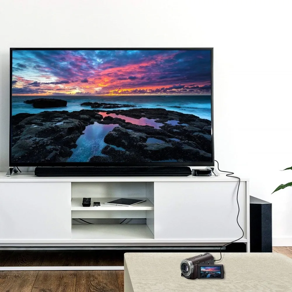Micro HDMI к кабель высокоскоростной штекер для мужчин 3D 4K 1080p видео свинец планшета