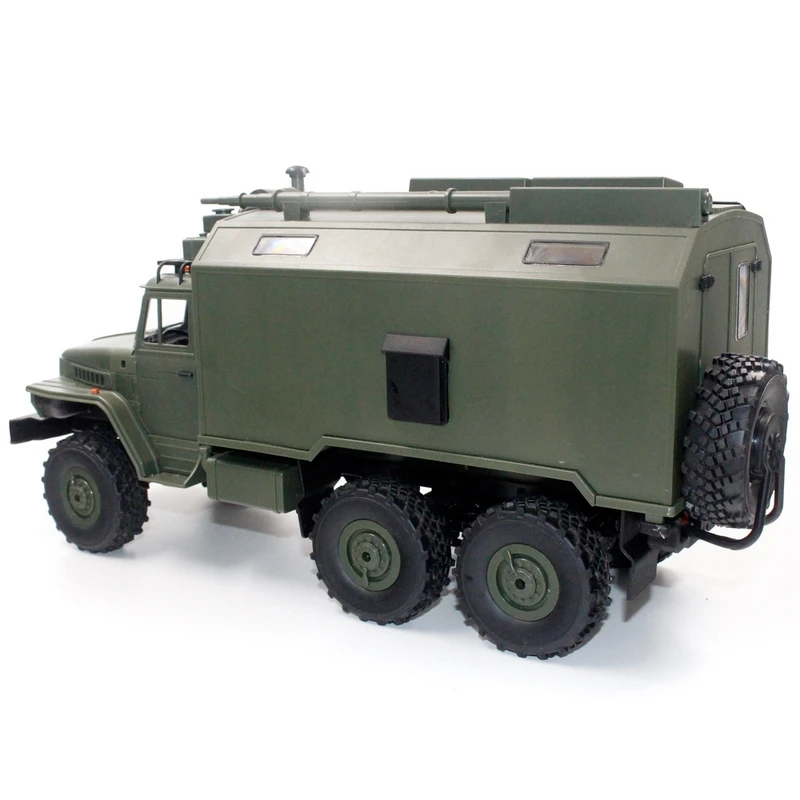 1/16 2 4G 6WD RC автомобиль военный грузовик Рок Гусеничный армейский внедорожный