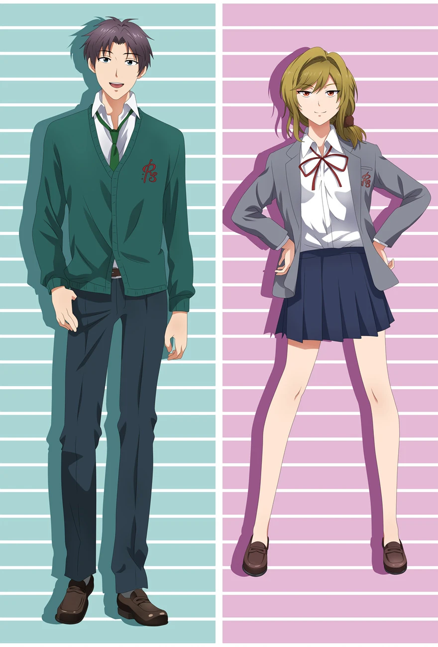 2017 июнь Япония Аниме Gekkan Shoujo Nozaki kun Сакура Чио Umetarou Подушка Dakimakura чехол для