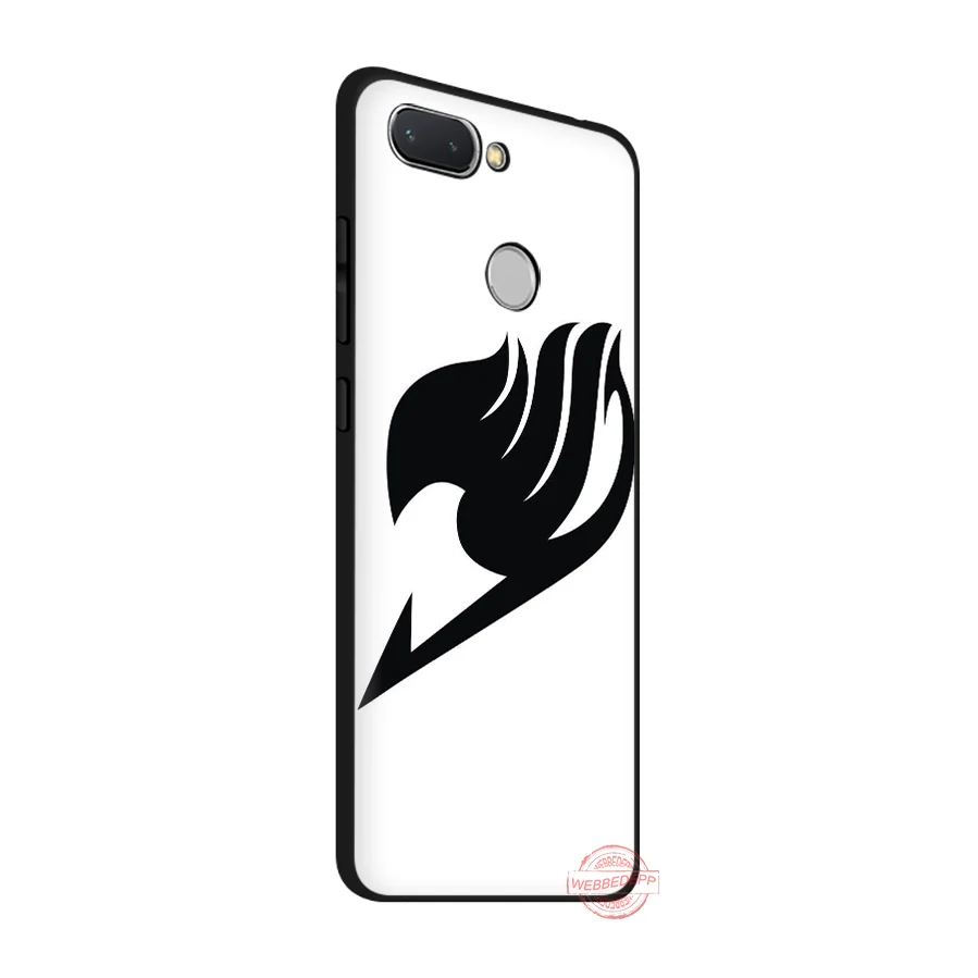 WEBBEDEPP Anime Manga Fairy Tail logo Soft Phone Case for Redmi Note 8 7 6 5 Pro 4A 5A 6A 4X Plus S2 Go Cases | Мобильные телефоны