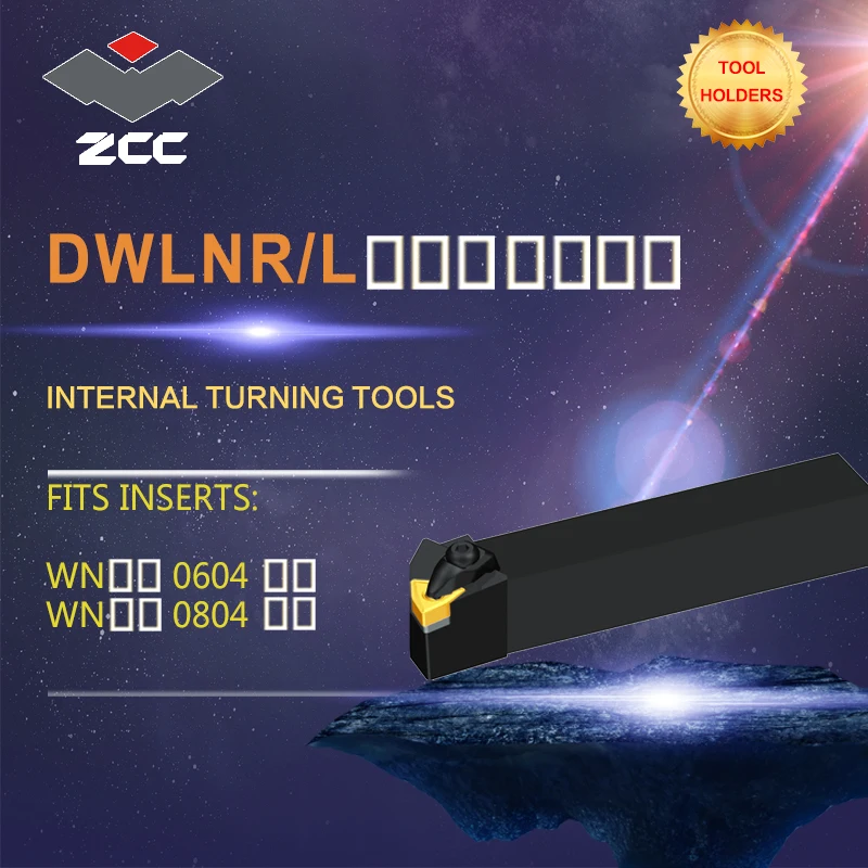 

ZCC CNC lathe tool holder DWLNR DWLNL tungsten carbide cutting tool plate tools holder for cnc lathe cutter cutting turning tool